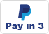 PayPal Pay in 3 Icon